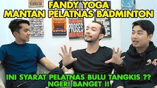 NGALIR AJA FANDY YOGA : EX ATLIT BADMINTON PENSIUN SKRG JADI DESIGNER RUMAH MASA DEPAN VERREL SAMA..