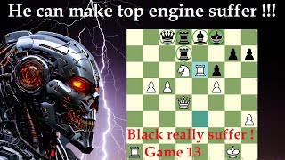 He can make Top Engine Suffer !!!  |  Obsidian vs Stockfish  |  Game 13