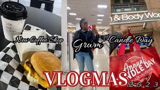 VLOGMAS DAY 5 : ITS CANDLE DAY!! & NEW COFFEE SHOP