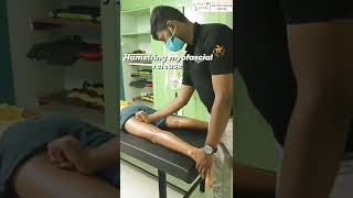 hamstring myofascial release | massage