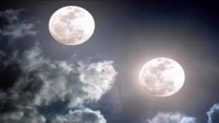 Two moons appear in one sky, a rare astronomical phenomenon within hours🤔