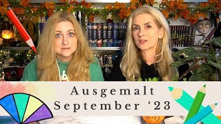 Ausgemalt September 2023 | Malbücher für Erwachsene | Coloring