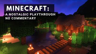 Minecraft Nostalgia 🌟: Silent Walk Down Memory Lane - Livestream Adventure 🎮