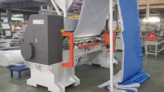 Richpeace quilting machine test in our factory