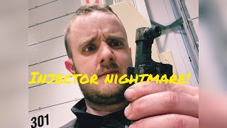 Day in the life of a HGV Mechanic- These bloody injectors!! Mercedes Sprinter injectors- part 2-