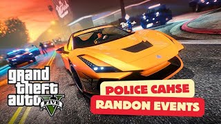 High-Speed Lamborghini Long Police Chase in GTA V 2024 | THIS IS INSANE!