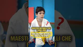 “Maestro ma quelli che fanno judo sono più forti di quelli che fanno altre arti marziali❓” #shorts