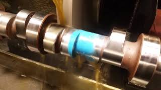 Ford Roller Billet camshaft hard face weld repair