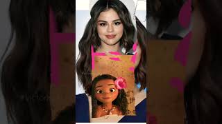 Selena Gomez & Moana MIX ✨🥹she’s so cute ✨#shorts #tiktokvideo #tiktokarts