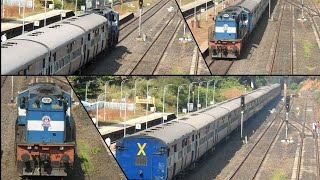 Full Coverage Of  Rake Reversing Process Of Tutari Express At Sawantwadi Road Railway Station