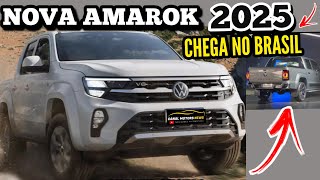 NOVA AMAROK 2025 CHEGA NO BRASIL RESTILIZADA OQUE MUDA?