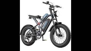 Review EKX T1 48V20AH Off-Road Electric Bike 2024