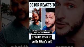 Hilarious reaction from Dr Mike for Hormone Diet Ad!