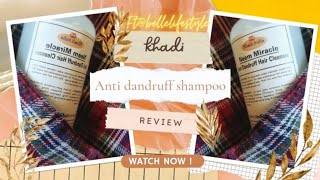 Khadi natural antidandruff shampoo || REVIEW || TAMIL || BELLE LIFESTYLE || #productreview #shampoo