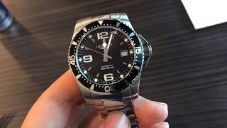 Longines HydroConquest 41mm Automatic Unboxing & Overview