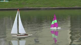 Graupner Gracia and Micro Magic (Race 3): RC sailboats at Königsteich