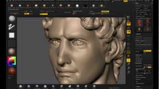 Speed sculpt David (M.Angleo) ZBrush