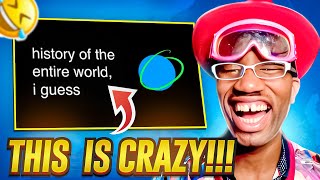 ElodreamX Reacts: History of the ENTIRE WORLD!!!