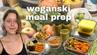 wegański MEAL PREP w mniej niż godzinę 🌱 zdrowo i smacznie