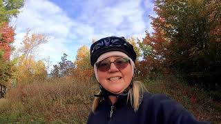 Ep 25 Bursting Fall Colors  - Biking Petoskey Michigan