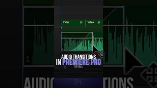 Audio Transitions in Premiere Pro Beta