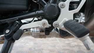 Garage 8 - BMW R Nine T gear lever adjust