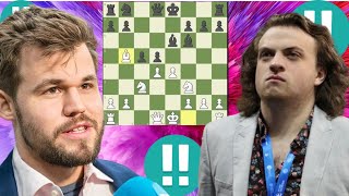 Masterclass Magnus Carlsen vs Hans Niemann 14