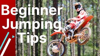 How to JUMP a MOTOCROSS BIKE for New Riders!