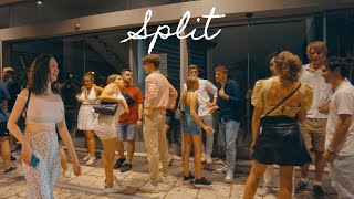 Split Croatia Nightlife 2023 *CRAZY PARTY* 🇭🇷 Old Town, Split Walking Tour 4k