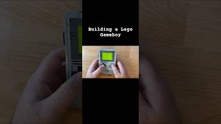 Building a Lego Gameboy #lego #gameboy #retro