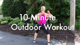 Total Body Outdoor Workout | 10 Minute Workout