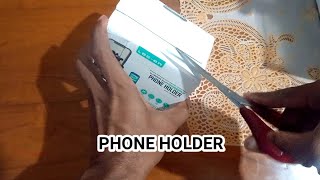 Unboxing holder hp sepeda motor untuk ngetrip