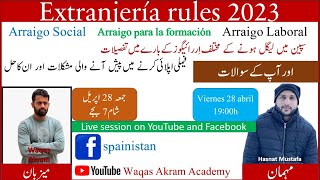 EXTRANJERÍA UPDATE WITH HASNAT MUSTAFA