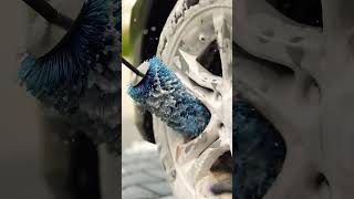 ASMR Dirty Wheel Cleaning - Satisfying!