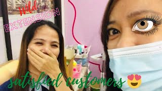 DI NA VIRGIN || FIRST TIME || EYELASH EXTENSION