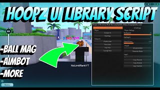 Roblox Hoopz New Overpowered Script (AIMBOT, MAG, MORE) PASTEBIN