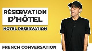 Booking a Hotel Room in French: A Conversation with English Subtitles