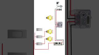 Door bell wiring digram muliple switch on #electricalwiring #electrical