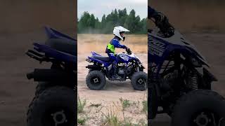 Test-drive Yamaha RAPTOR YFM 90 R