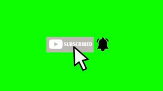 SUBSCRIBE BUTTON GREEN SCREEN VIDEO  (NO COPYRIGHT )