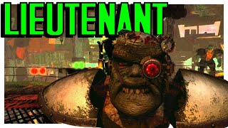 Lou Teniant the Lieutienet of the Master's Army - Fallout Lore