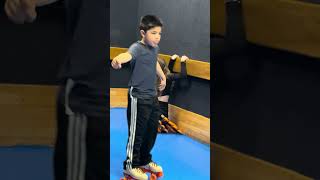 Learning to roller skate