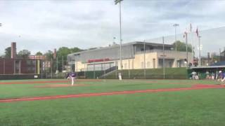 Michael Williams '18 with a RBI Double versus Gonzaga on March 25th