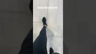 sweaty sneakers socks and feet girl Adidas nmd public sexy jeans walking