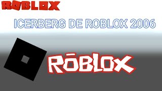 El iceberg de roblox 2006 | TURBIO |