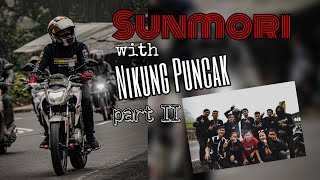 Pulang Sunmori Seru Abis Nikung Touchdown | Lanjutan Sunmori 02-02-20 part II | #motovlog #sunmori