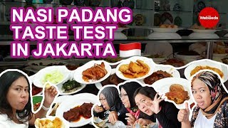 Jakarta Nasi Padang Taste Test | WebBeds