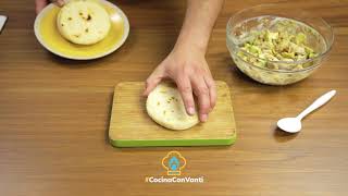 Cocina con Vanti - Arepas rellenas