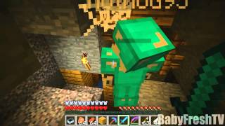 Minecraft Lets Play EP 2: Cave Exploration & Abandoned Mine Shack