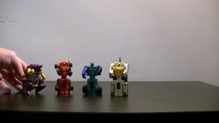 Peteman Reviews Transformers Sparkabots Fizzle Sizzle Guzzle G1